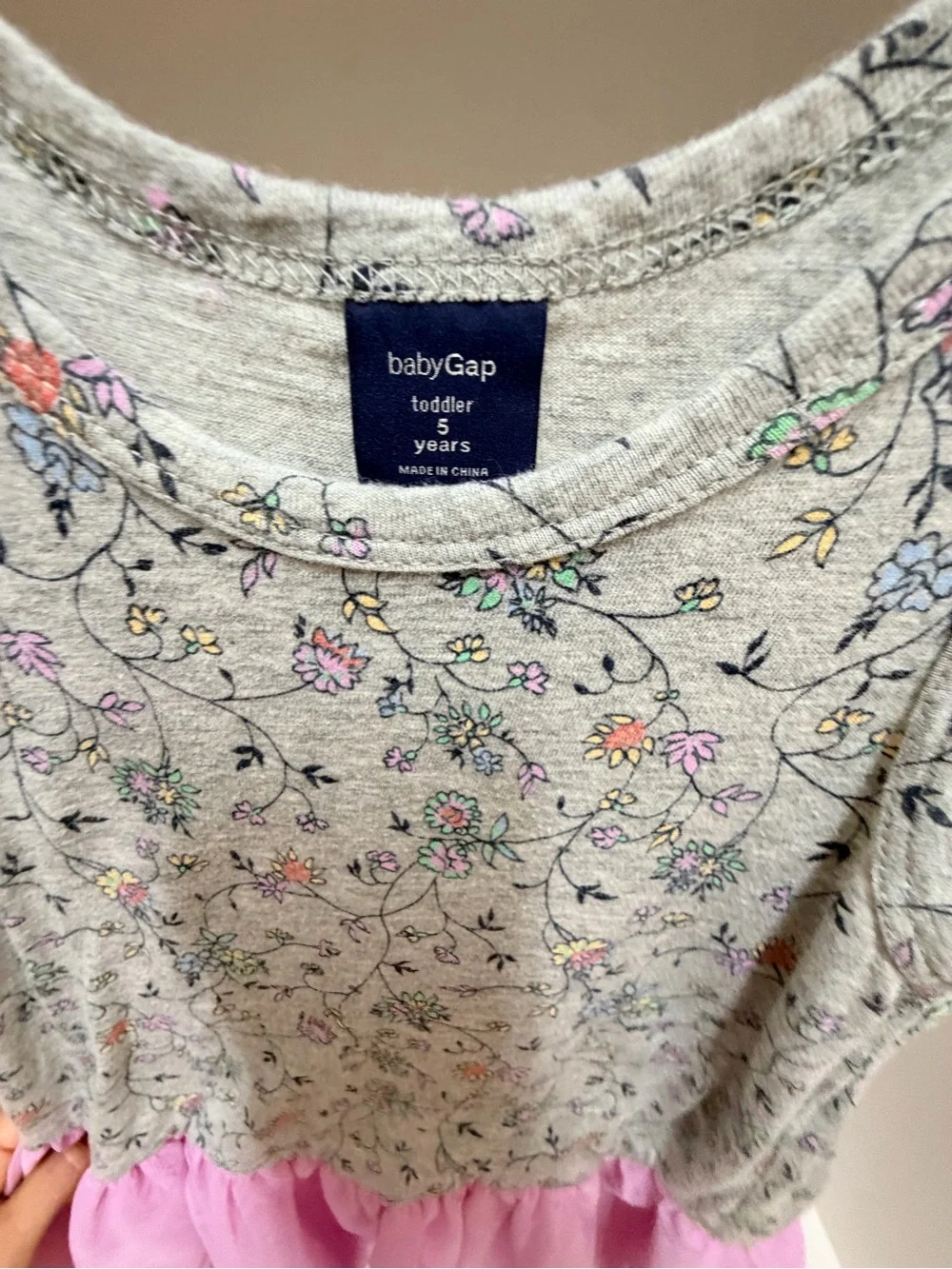 GAP Floral Tank Dress Size 5